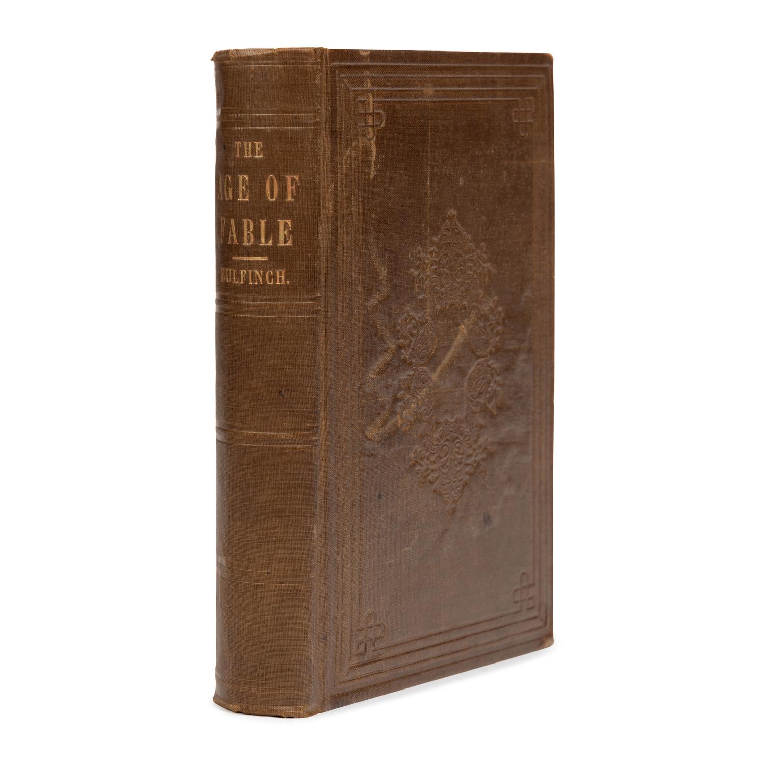 Bulfinch, Thomas (1796-1867). The Age of Fable; or, Stories of Gods and Heroes . Boston: Sanbord, Carter, and Bazin, 1855.