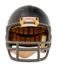 A Vintage Chicago Bears Riddell Football Helmet Formerly Displayed at Mike Ditka's Restaurant