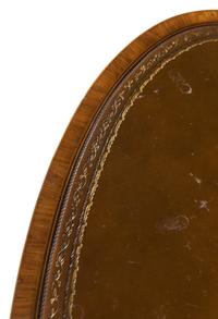A Regency Mahogany and Satinwood Dressing Table