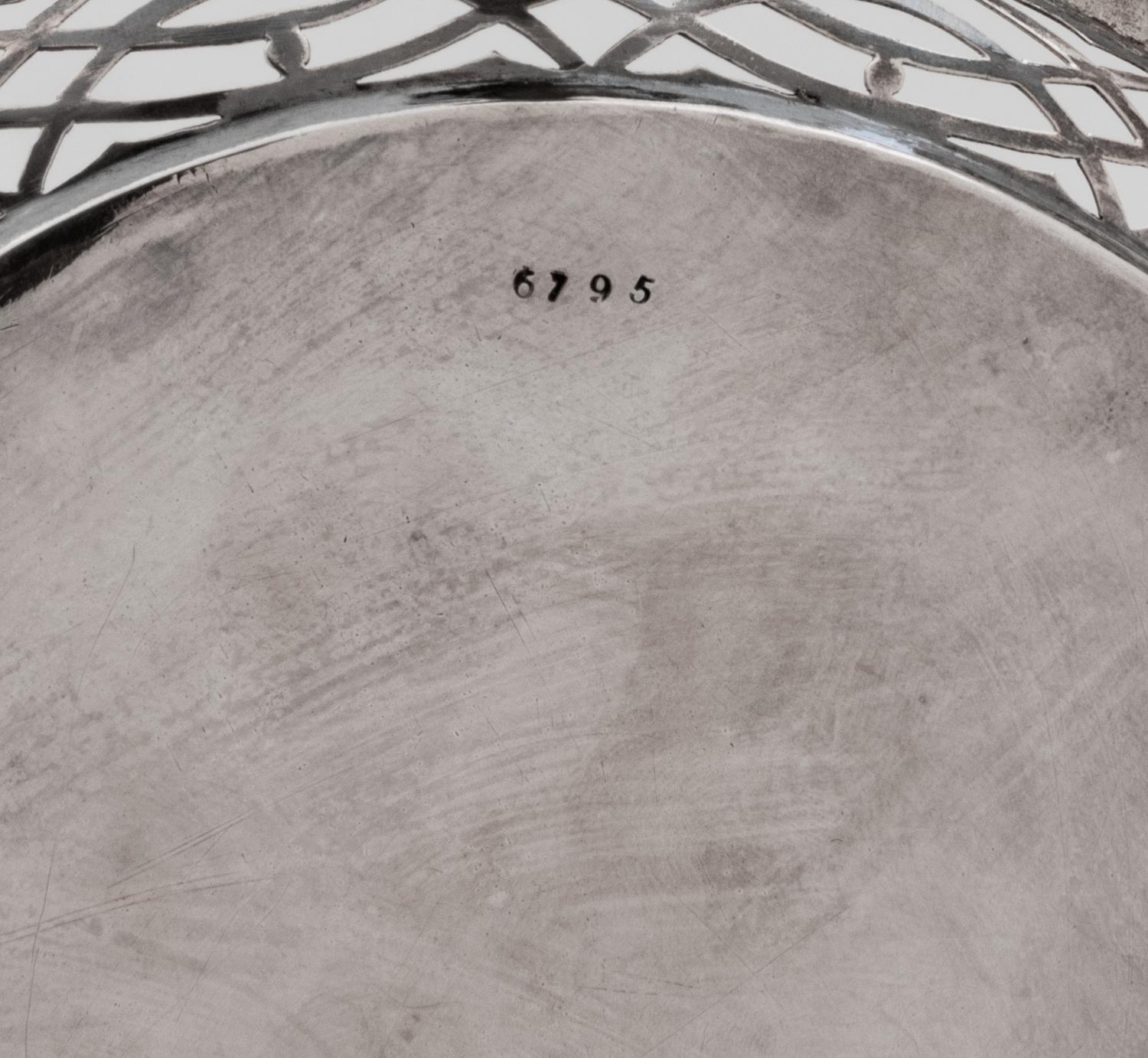 A Victorian Silver Biscuit Barrel