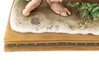 A Pair of Giuseppe Cappe for Capodimonte Figural Groups