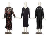Three Dresses by Sonia Rykiel, Giorgio Armani, and Jean Muir