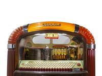 A 1940s Rock-Ola Model F Juke Box, in Working Condition