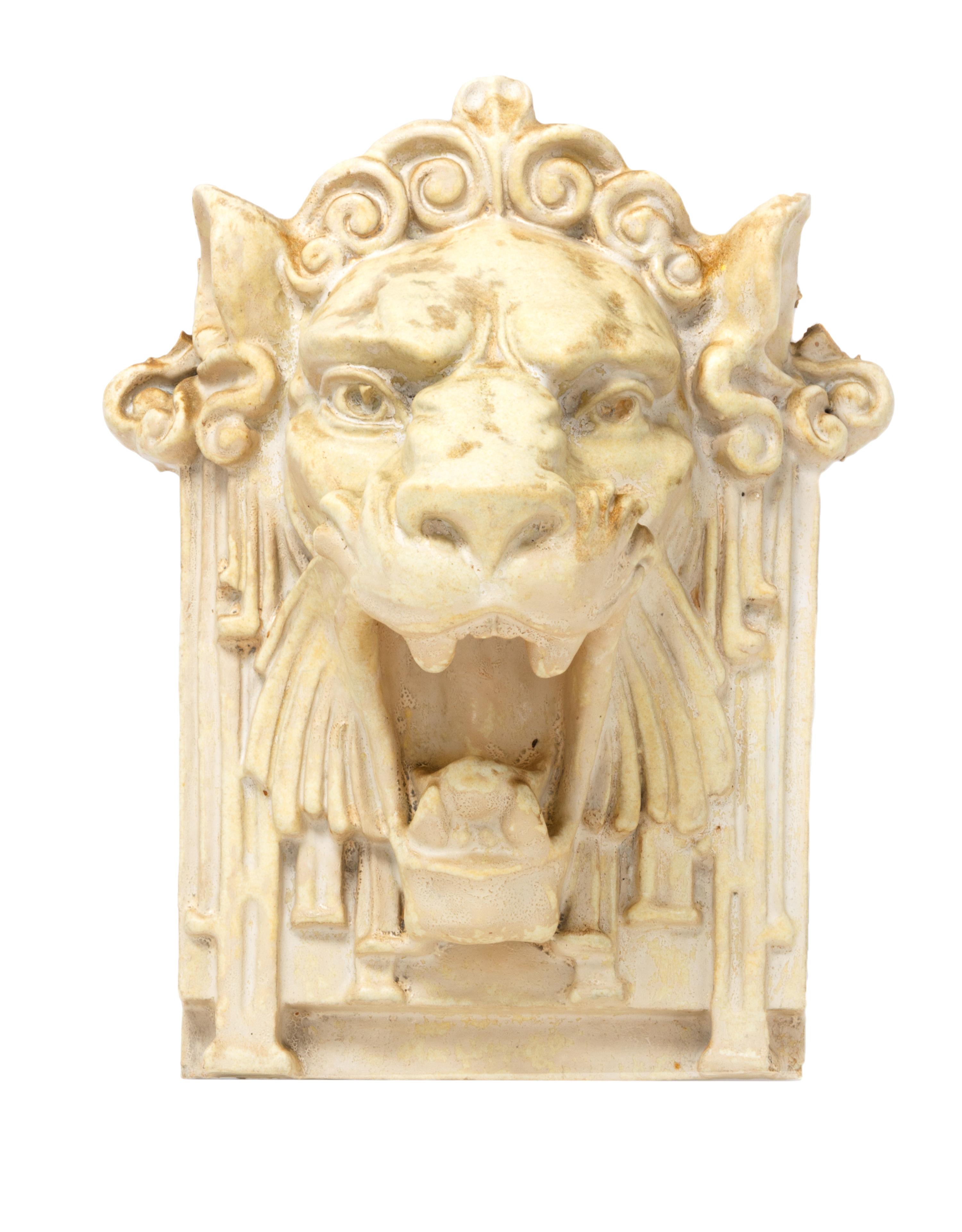 A Terra Cotta Building Fragment Height 10 inches. — AMERICAN TERRA COTTA CO., CHICAGO
