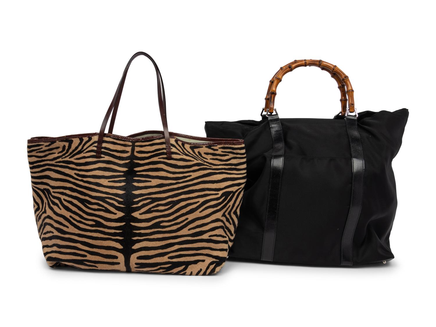 Two Designer Bags: One Gucci, One Fendi