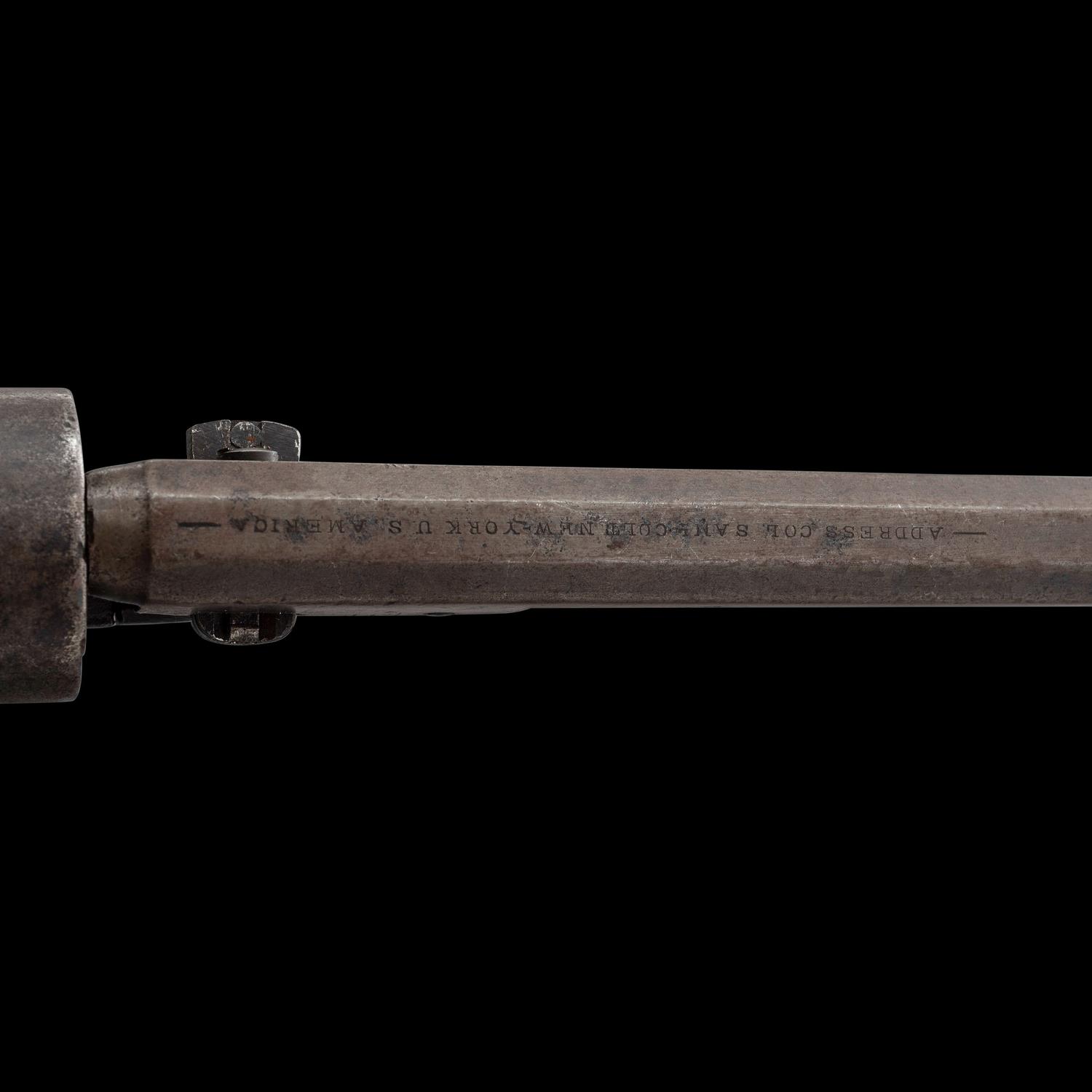 Colt 1851 Navy Revolver Presented to USCT Colonel George W Baird, later a Congressional Medal of Honor Winner during the Indian Wars
