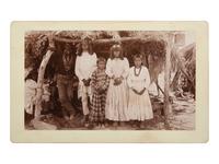 [NATIVE AMERICANS]. BAER, Erwin, photographer. Apache Indians, Ft. Apache, AZ . Prescott, AZ, n.d.