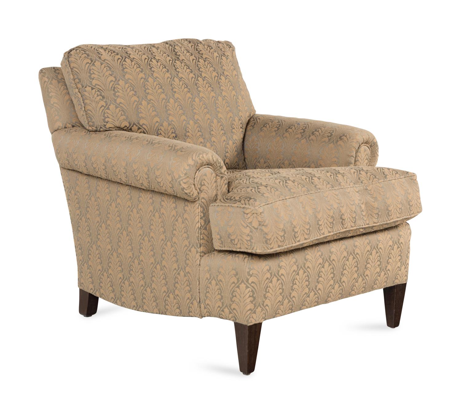 A Contemporary Upholstered Armchair