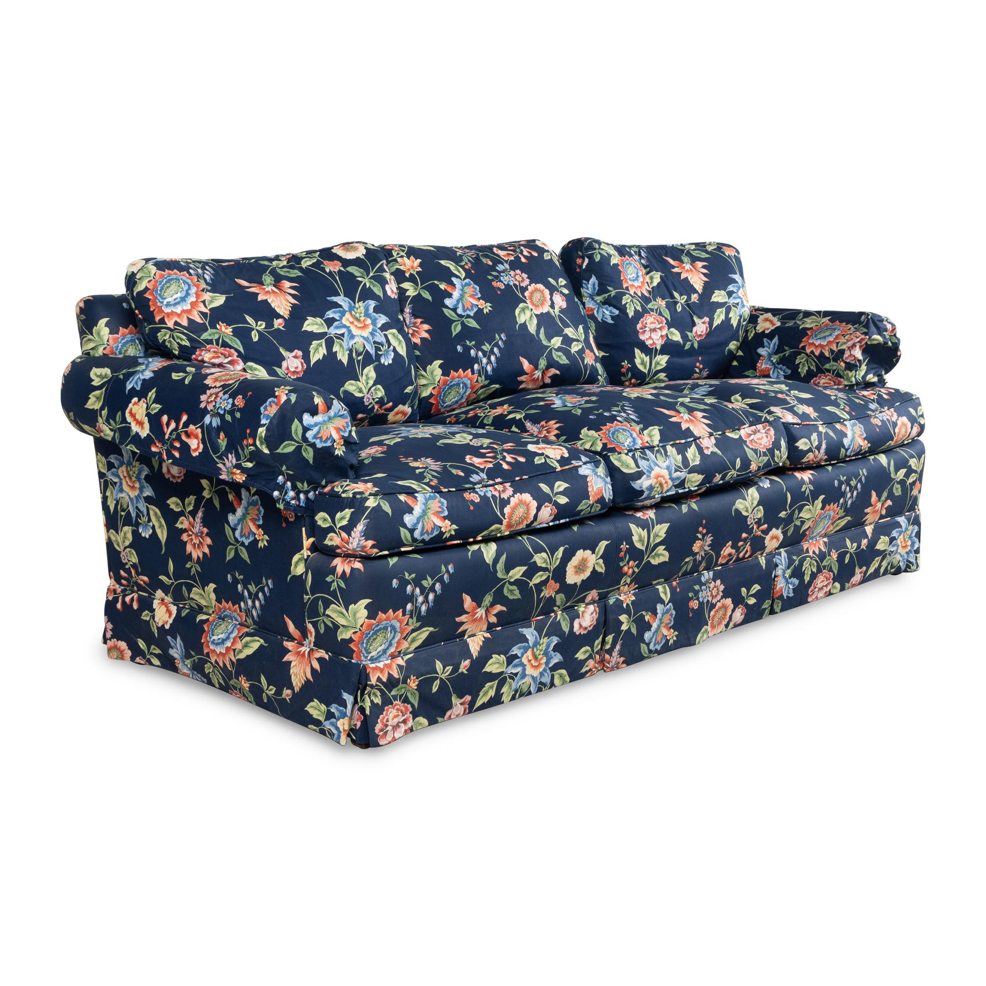 A Contemporary Upholstered Sofa