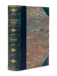 DICKENS, Charles (1812-1870). The Posthumous Papers of the Pickwick Club . London: Chapman and Hall, 1837.
