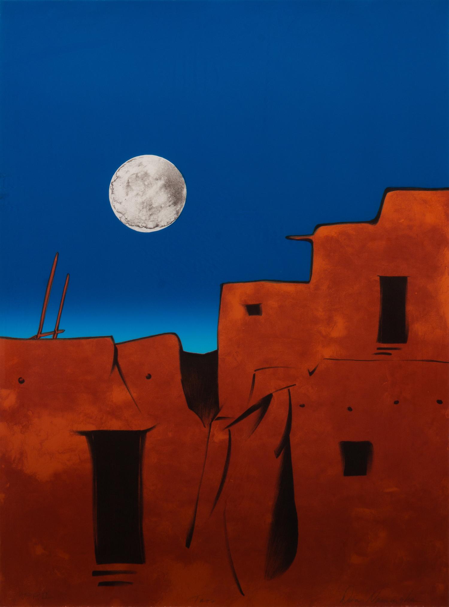 Pair of Two Hopi Mesas