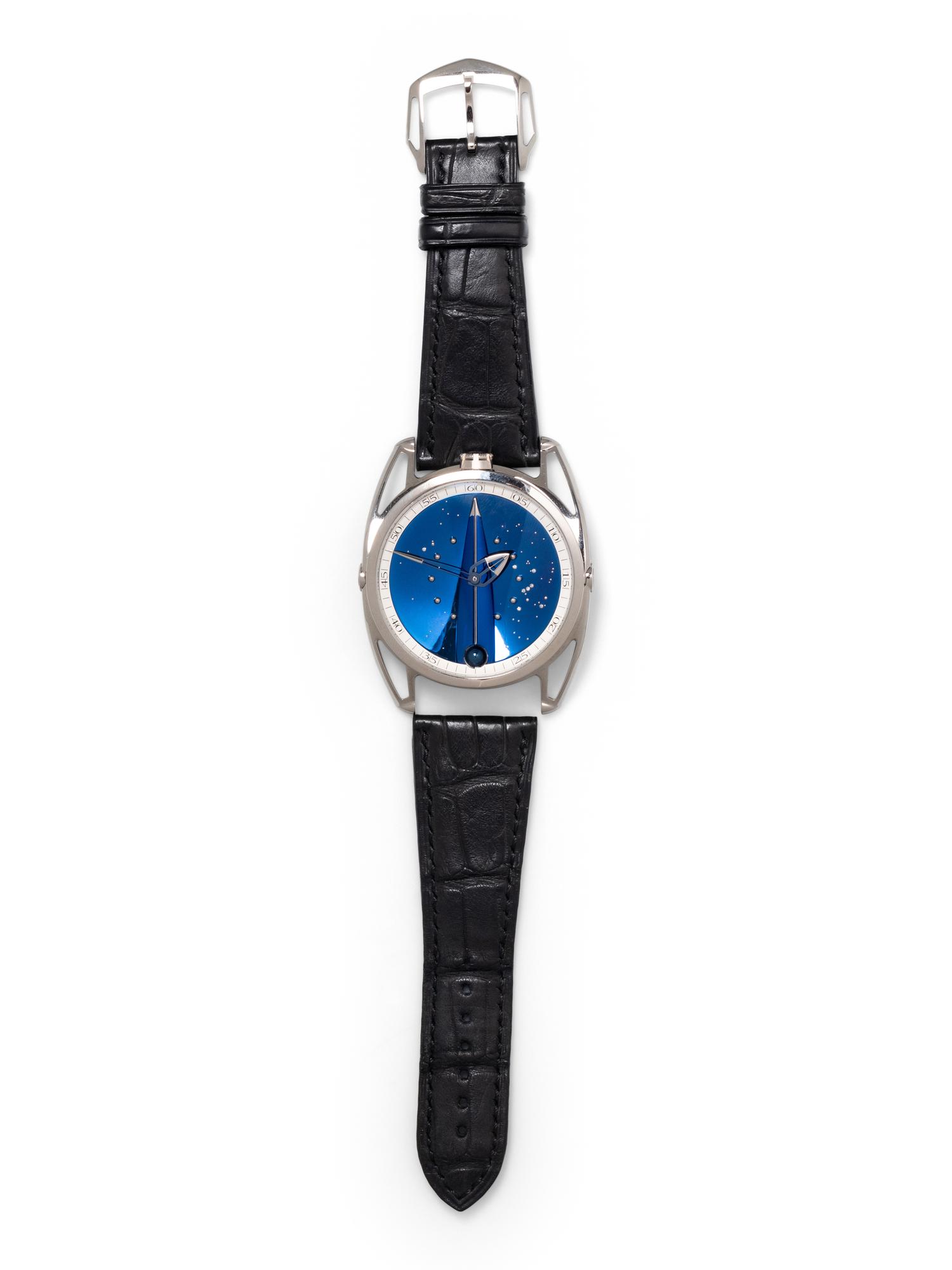 DE BETHUNE, REF. DB28 TITANIUM 'SKYBRIDGE' WATCH