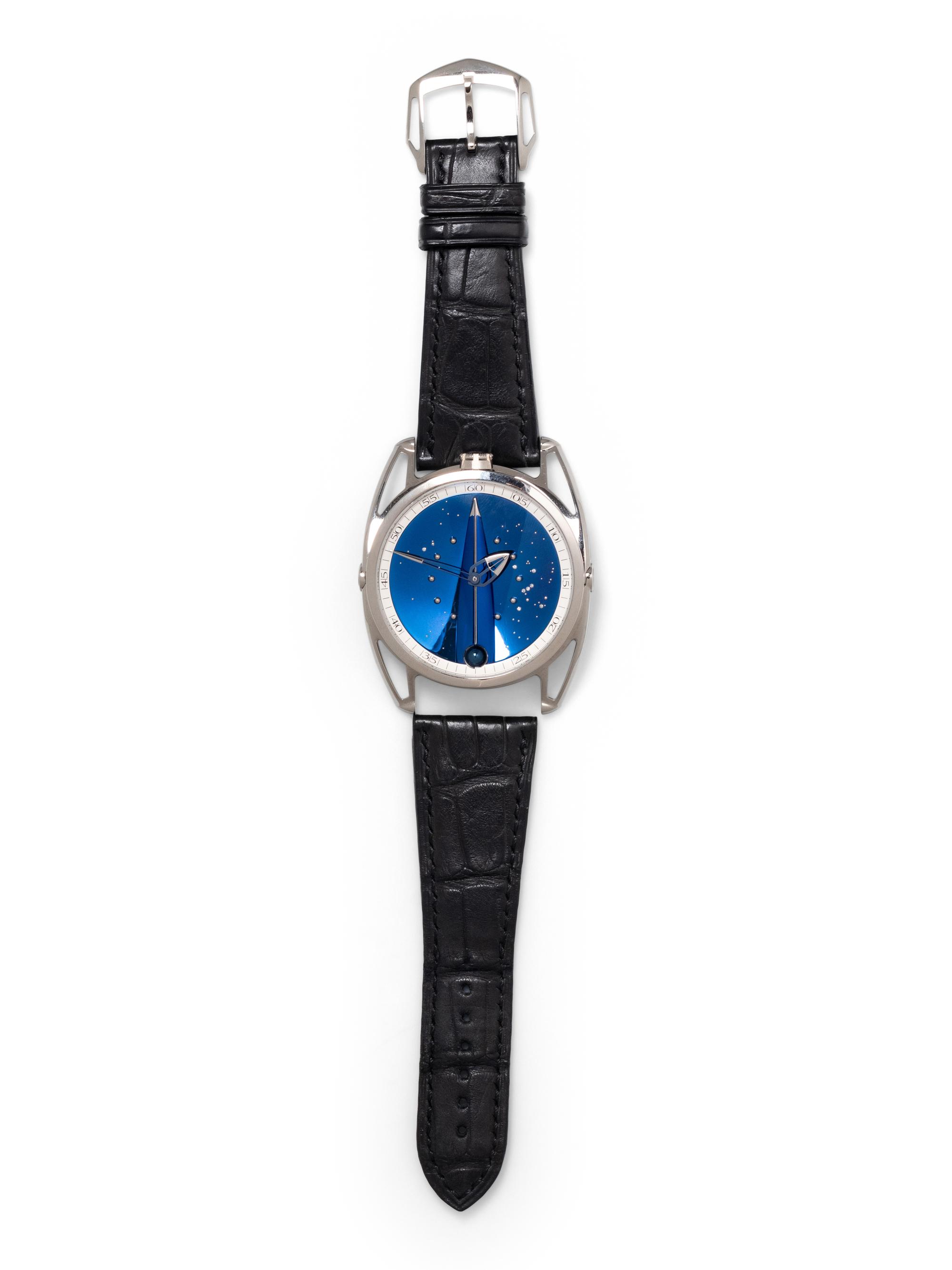DE BETHUNE, REF. DB28 TITANIUM 'SKYBRIDGE' WATCH