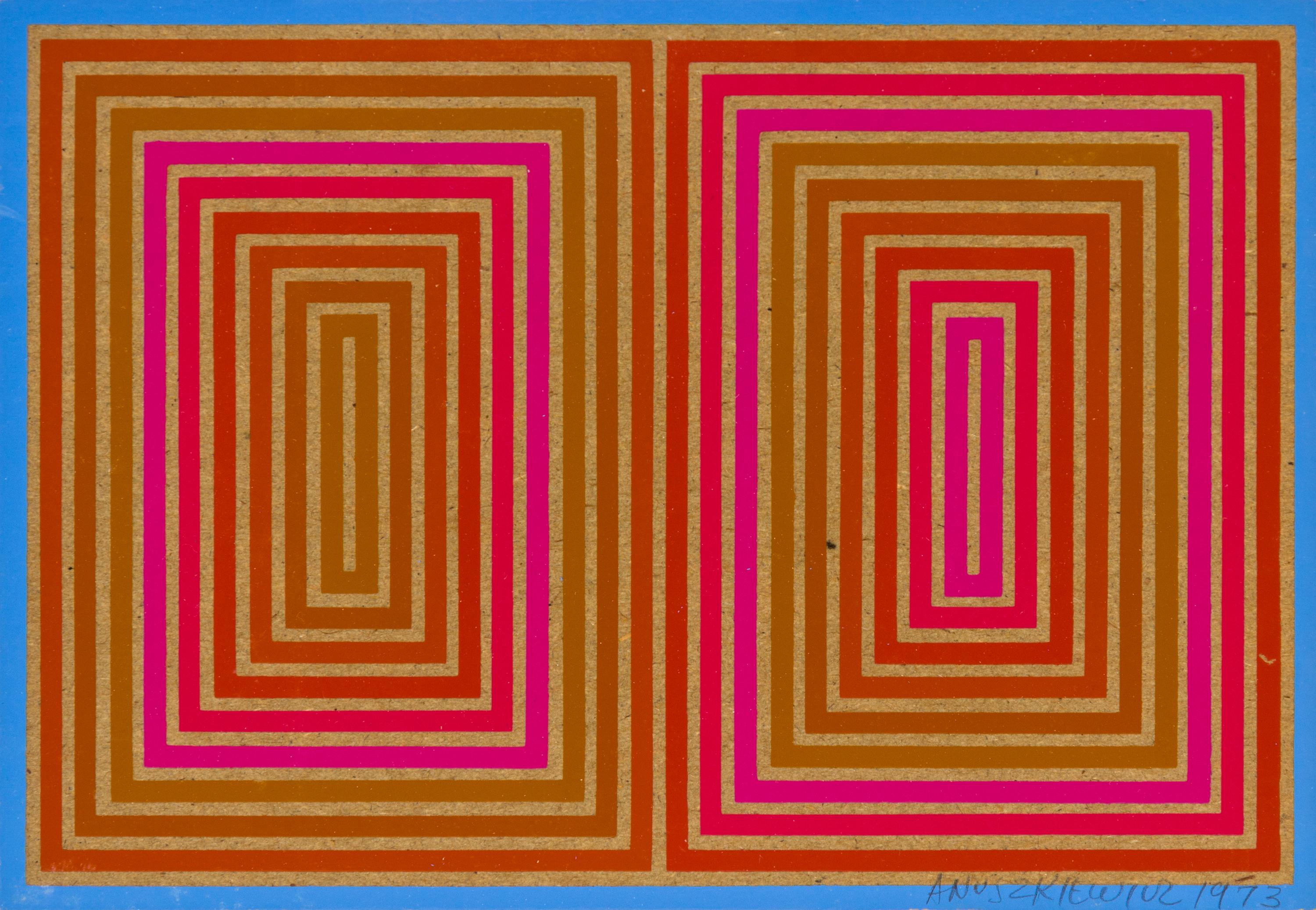 Richard Anuszkiewicz, (American, b. 1930), Untitled (Annual Edition), 1972, Untitled (Annual Edition), 1973, Untitled (Annual Edition),