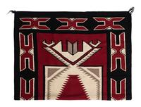 Navajo Modified Storm Pattern Weaving / Rug