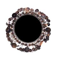 A Raindrop Mirror Diameter 36 inches. — AFTER CURTIS JERE