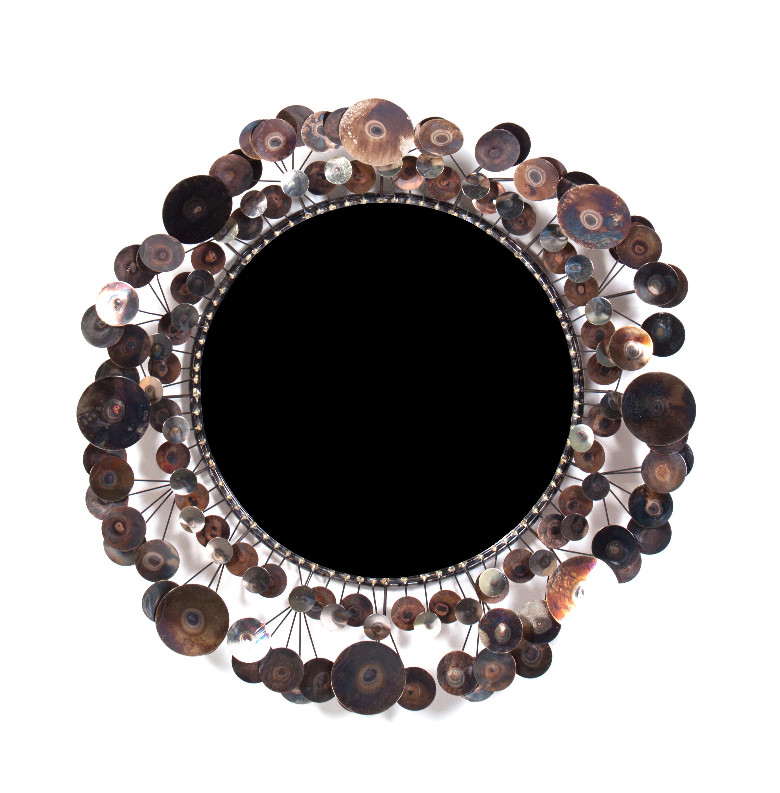 A Raindrop Mirror Diameter 36 inches. — AFTER CURTIS JERE