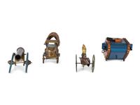 Four Military Toys