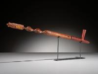 Standing Rock Twisted Pipe Stem with Catlinite Bowl