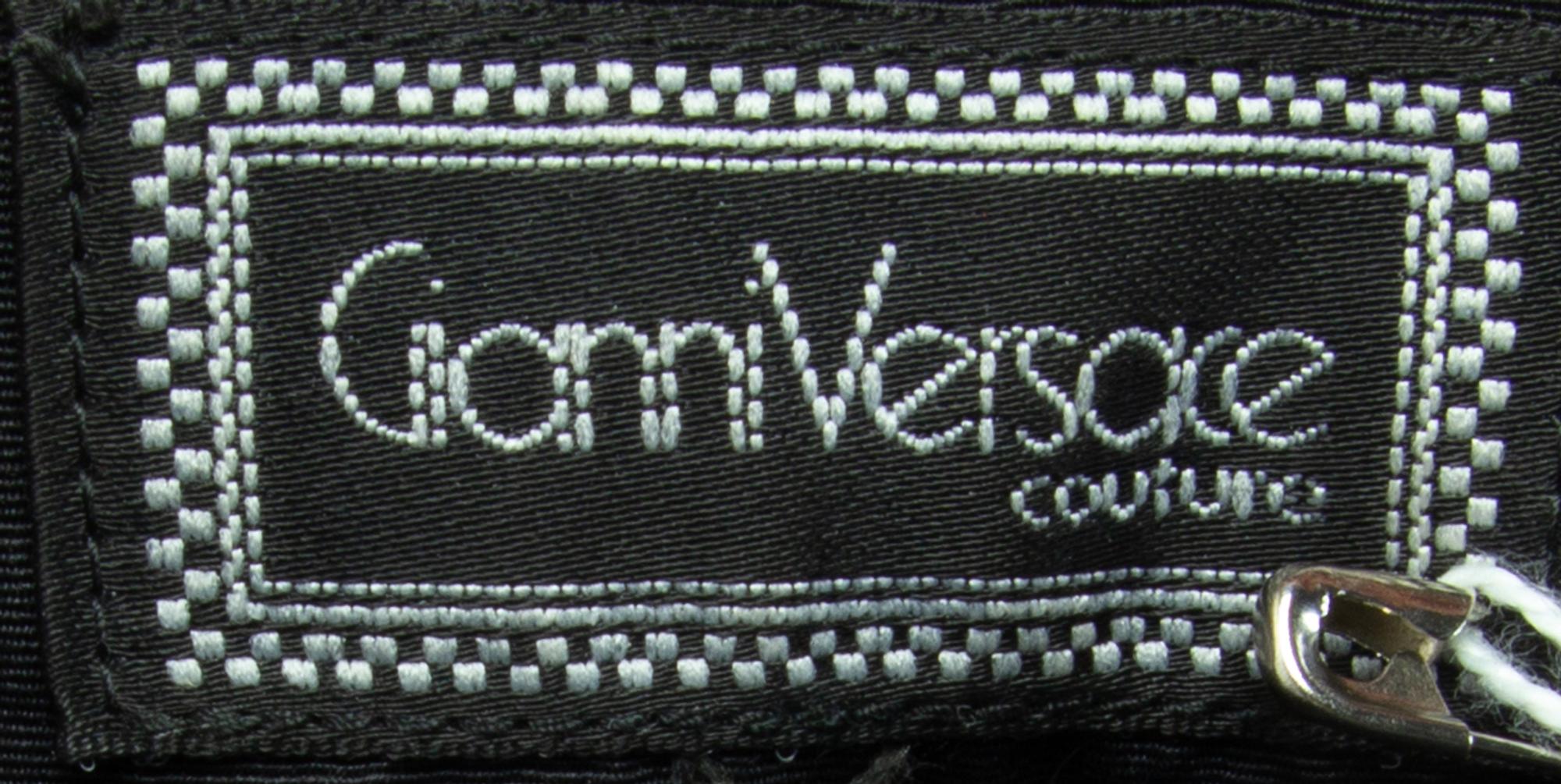 A Gianni Versace Silk Atelier Print Mini Dress, No size.