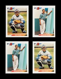 A Group of Two Complete Sets of 1992 Bowman Baseball Cards (Mariano Rivera, Mike Piazza Rookie Cards)