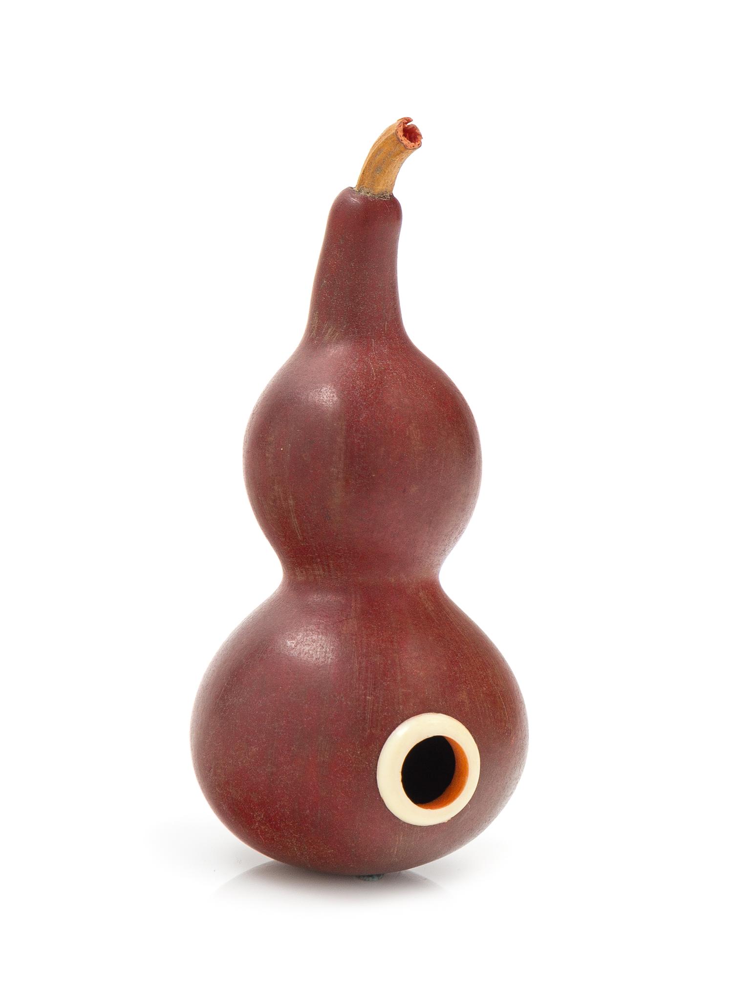 A Chinese Gourd Bird Feeder — QING DYNASTY (1644-1912)