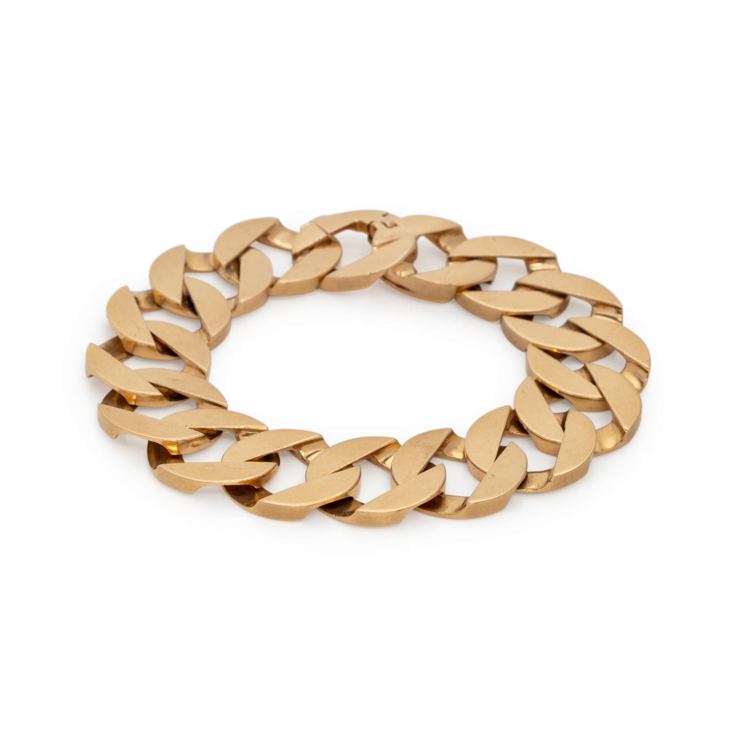 YELLOW GOLD BRACELET