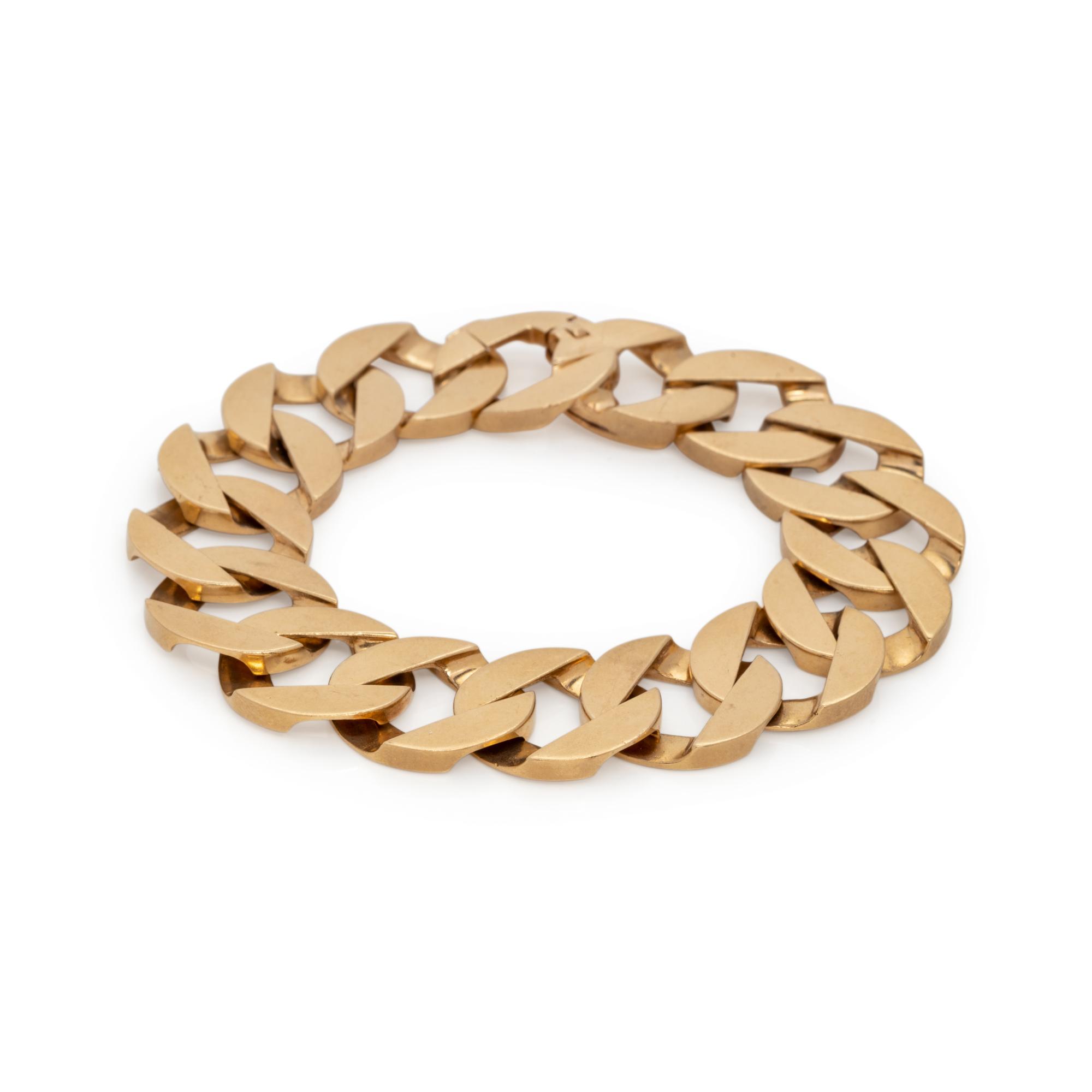 YELLOW GOLD BRACELET