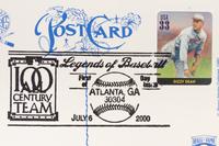 A Collection of 24 Legends of Baseball First Day of Issue Perez Steele Postcards,