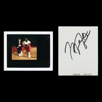 A Michael Jordan Signed Autograph Original Jean Moss Polaroid Proof for McDonalds Acclaimed 1987 Muscular Dystrophy Advertisement (Beckett Authentication Services, Moss Family Letter)