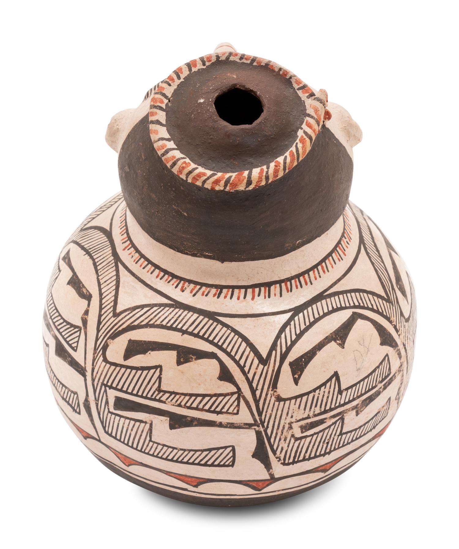 Zuni Polychrome Pottery Figure