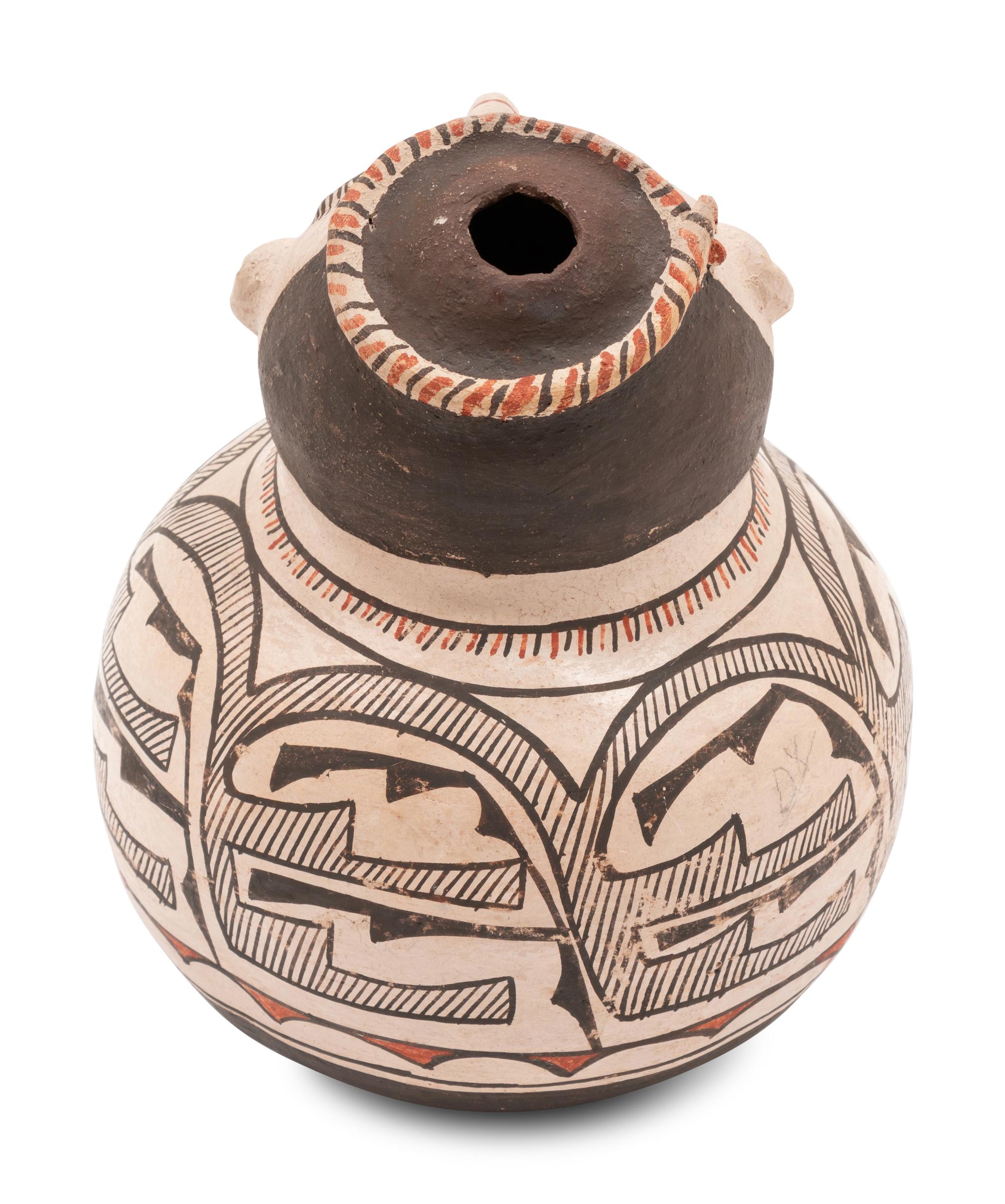 Zuni Polychrome Pottery Figure