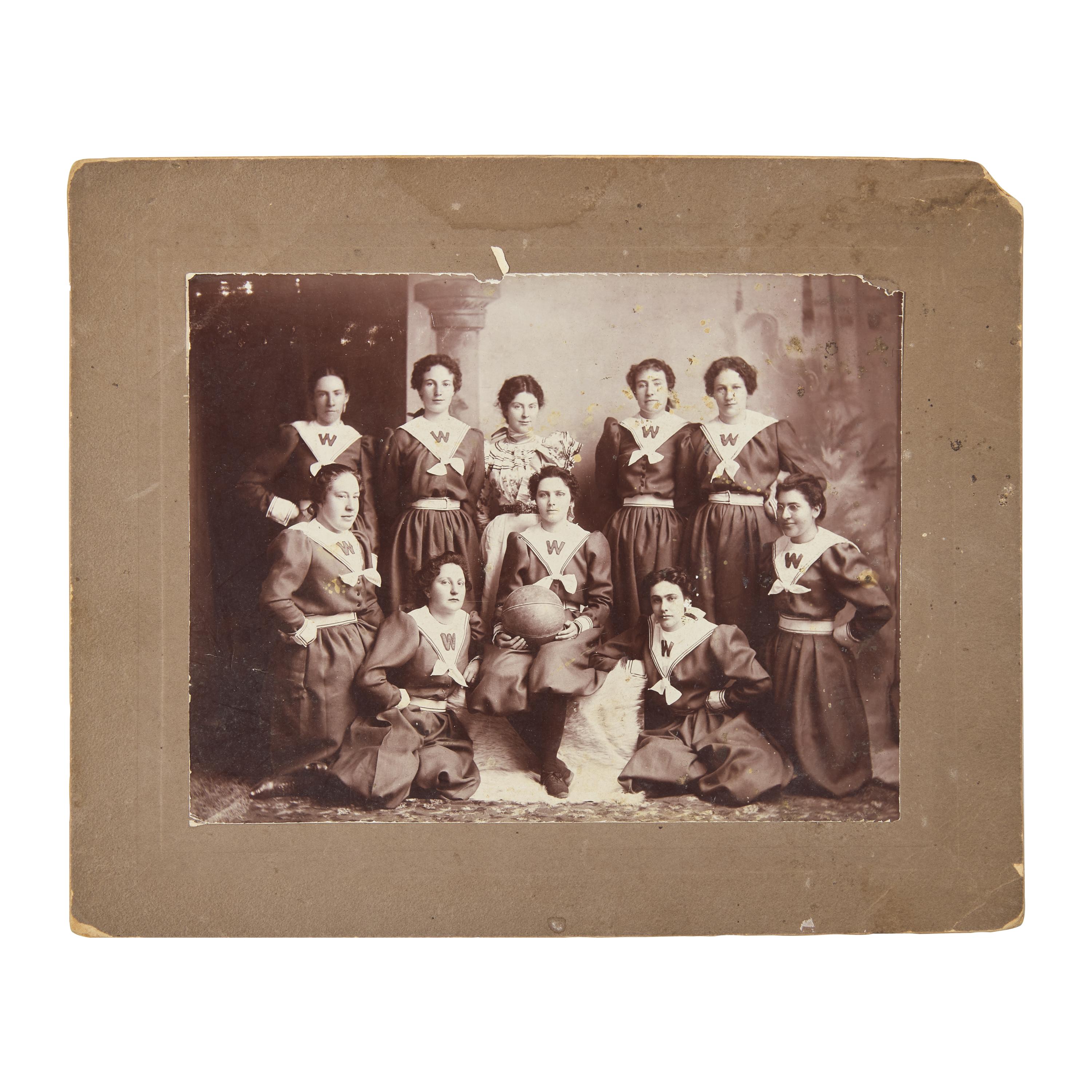 [Basketball] An Early Women's Basketball Team Photograph