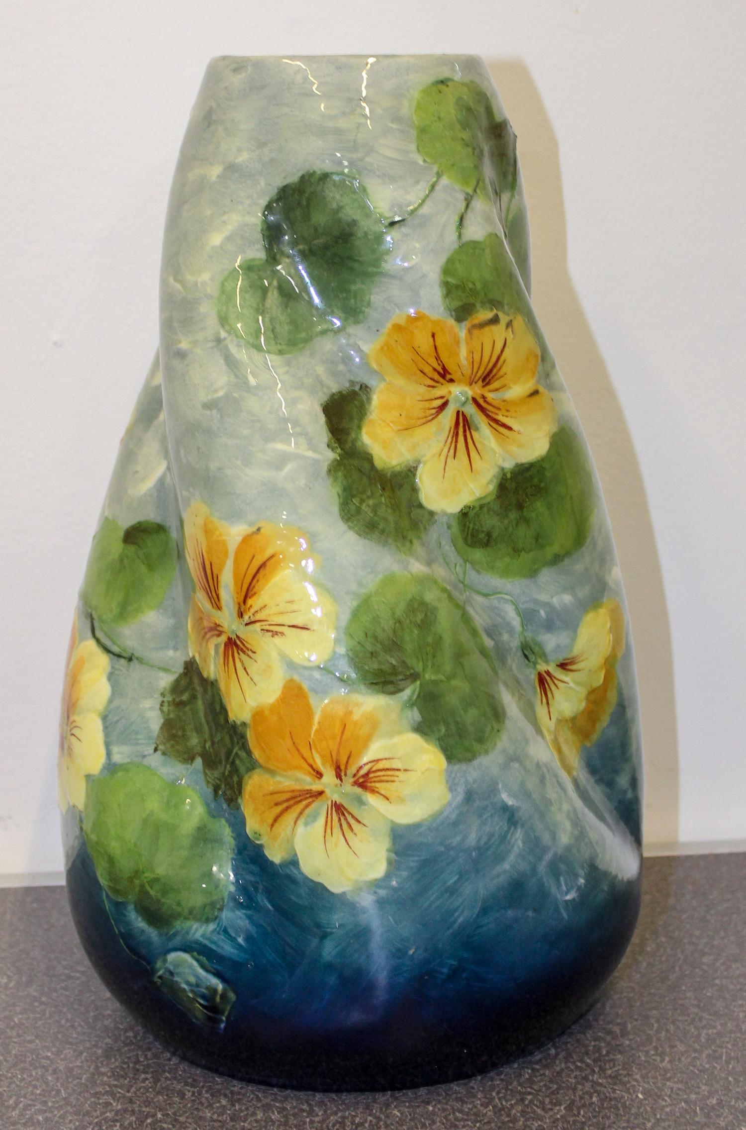 A Ceramic Vase Height 13 3/4 inches. — SECOND HALF 19TH CENTURY