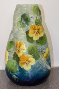 A Ceramic Vase Height 13 3/4 inches. — SECOND HALF 19TH CENTURY