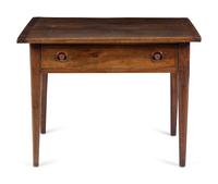 A Provincial Fruitwood Work Table