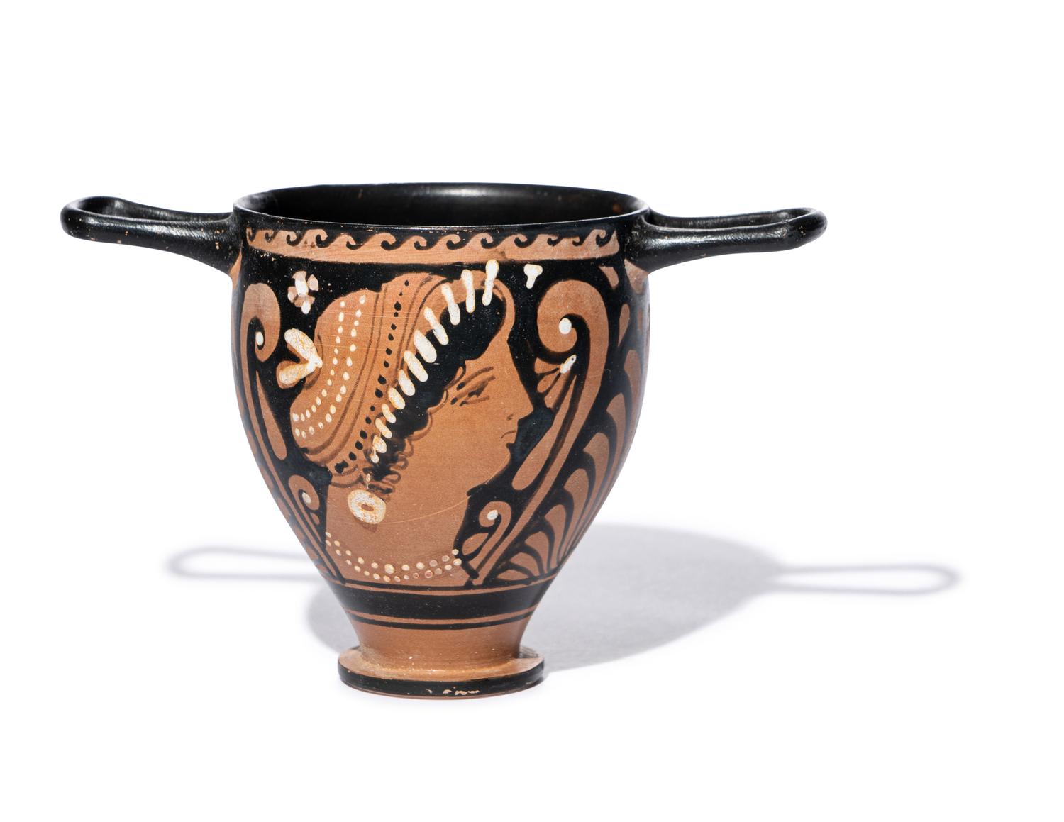 An Apulian Red-Figured Skyphos