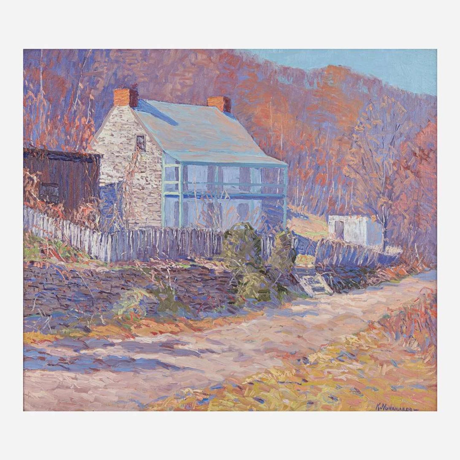 Kenneth R. Nunamaker (American, 1890–1957) House in Carversville