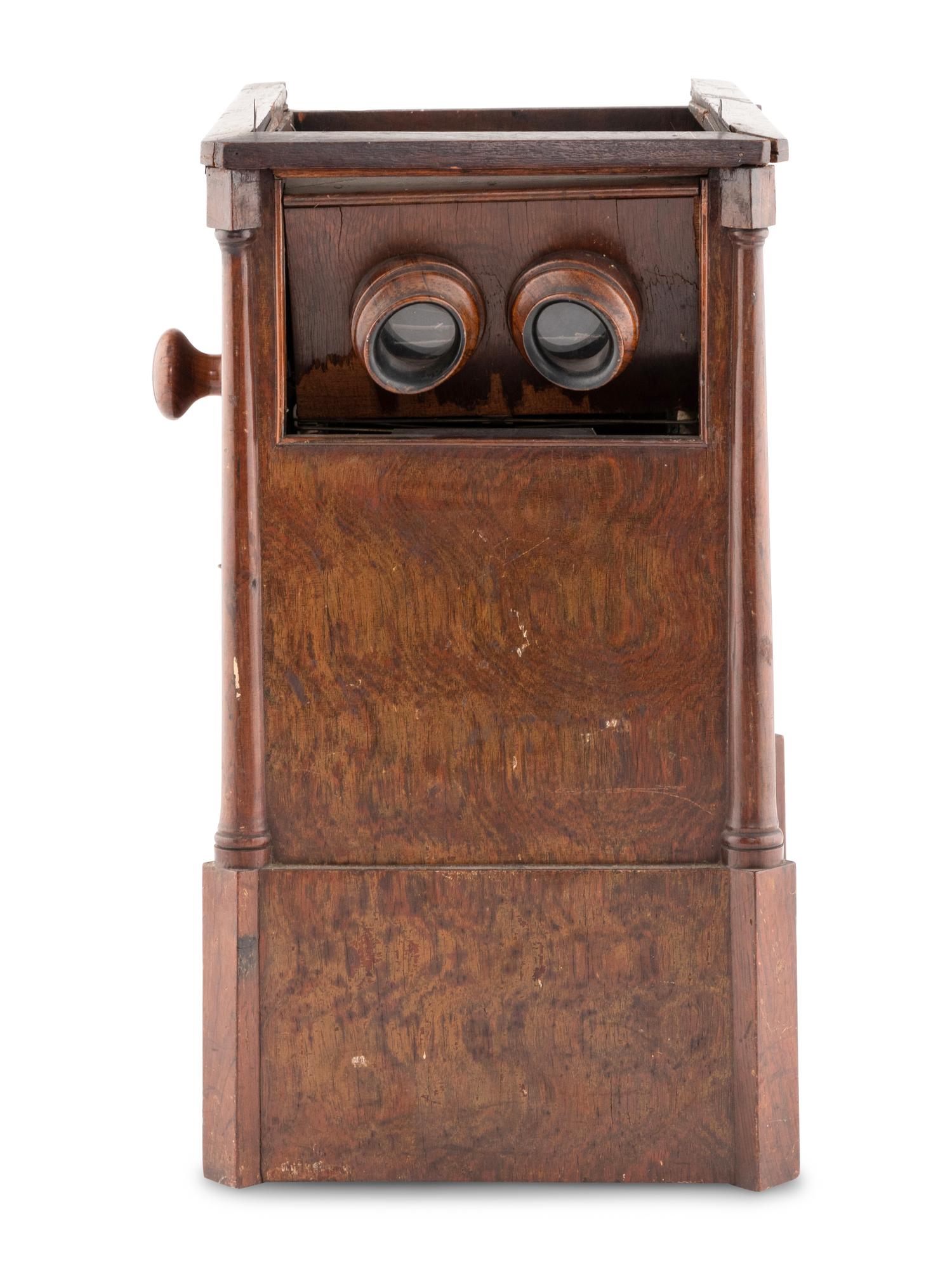 An Alexander Becker Tabletop Double Stereo Viewer