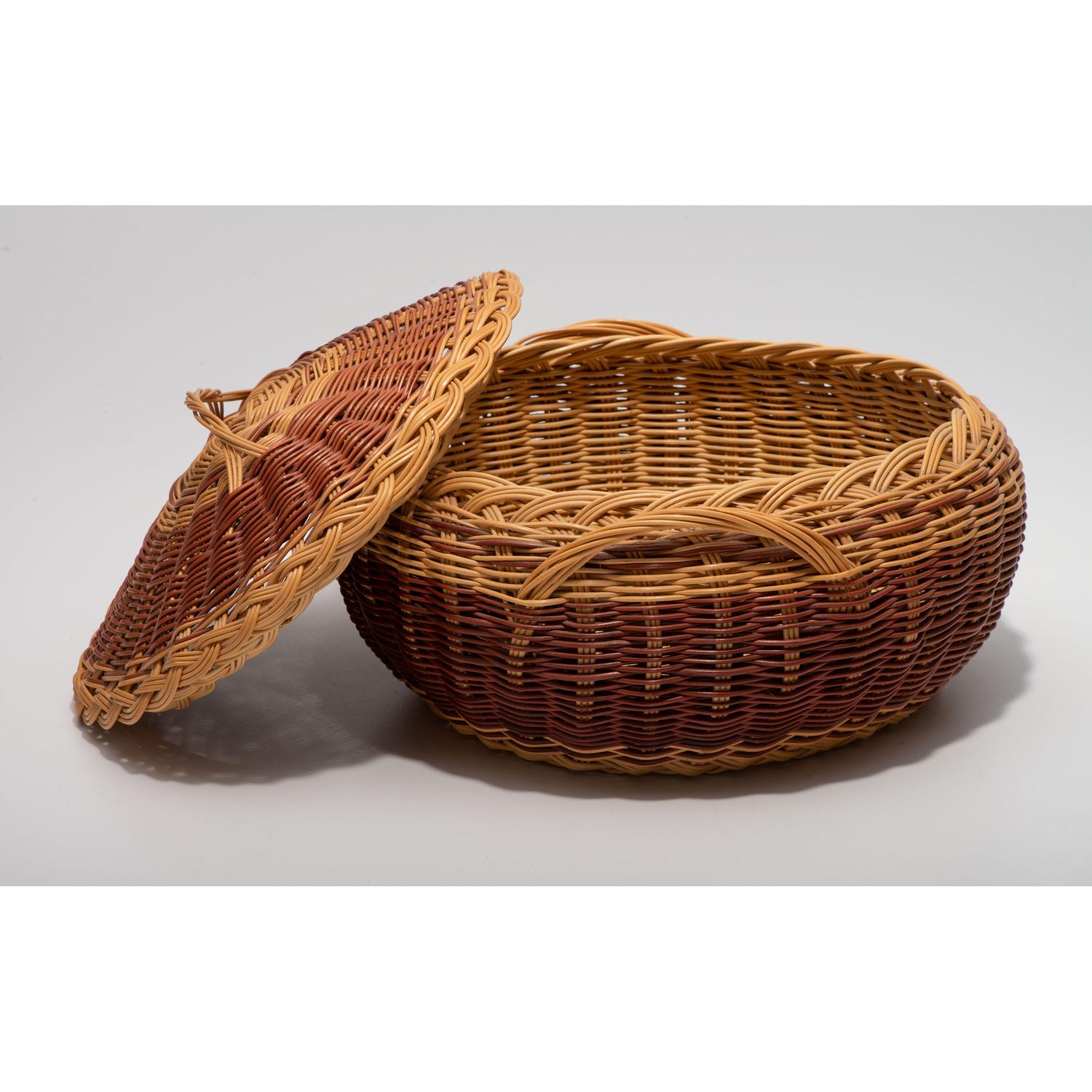 Buckbrush Lidded Basket
