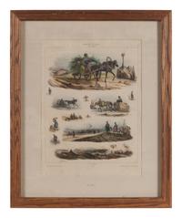 Seventeen French Lithographs