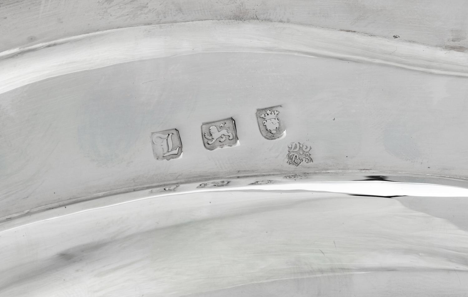 A George III Silver Serving Platter