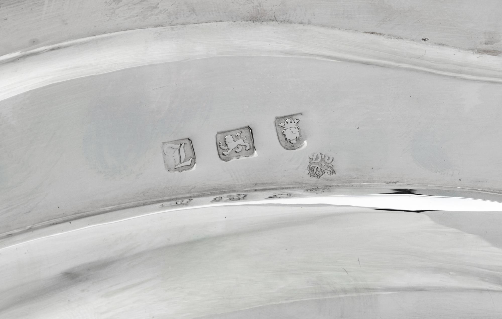 A George III Silver Serving Platter