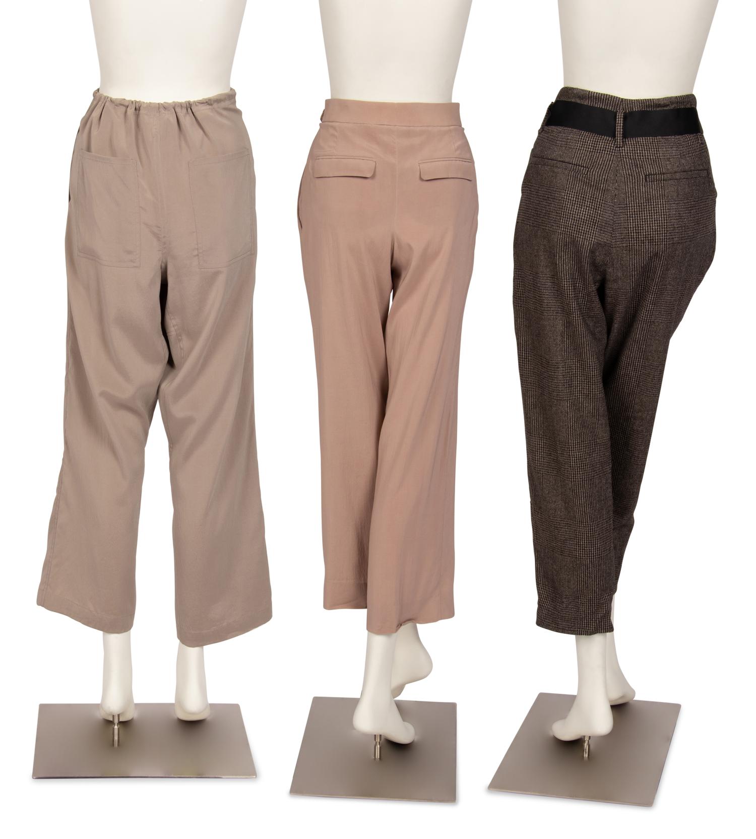 Three Brown Brunello Cucinelli Pants, 2015-20