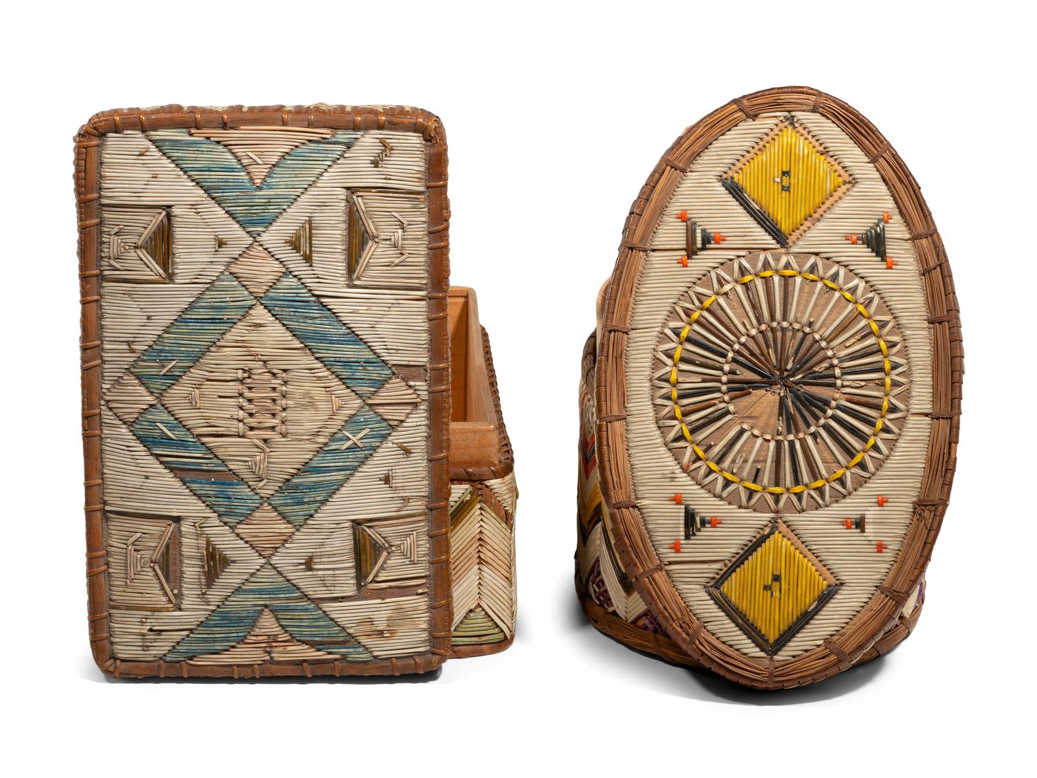 Mi'kmaq Quilled Boxes