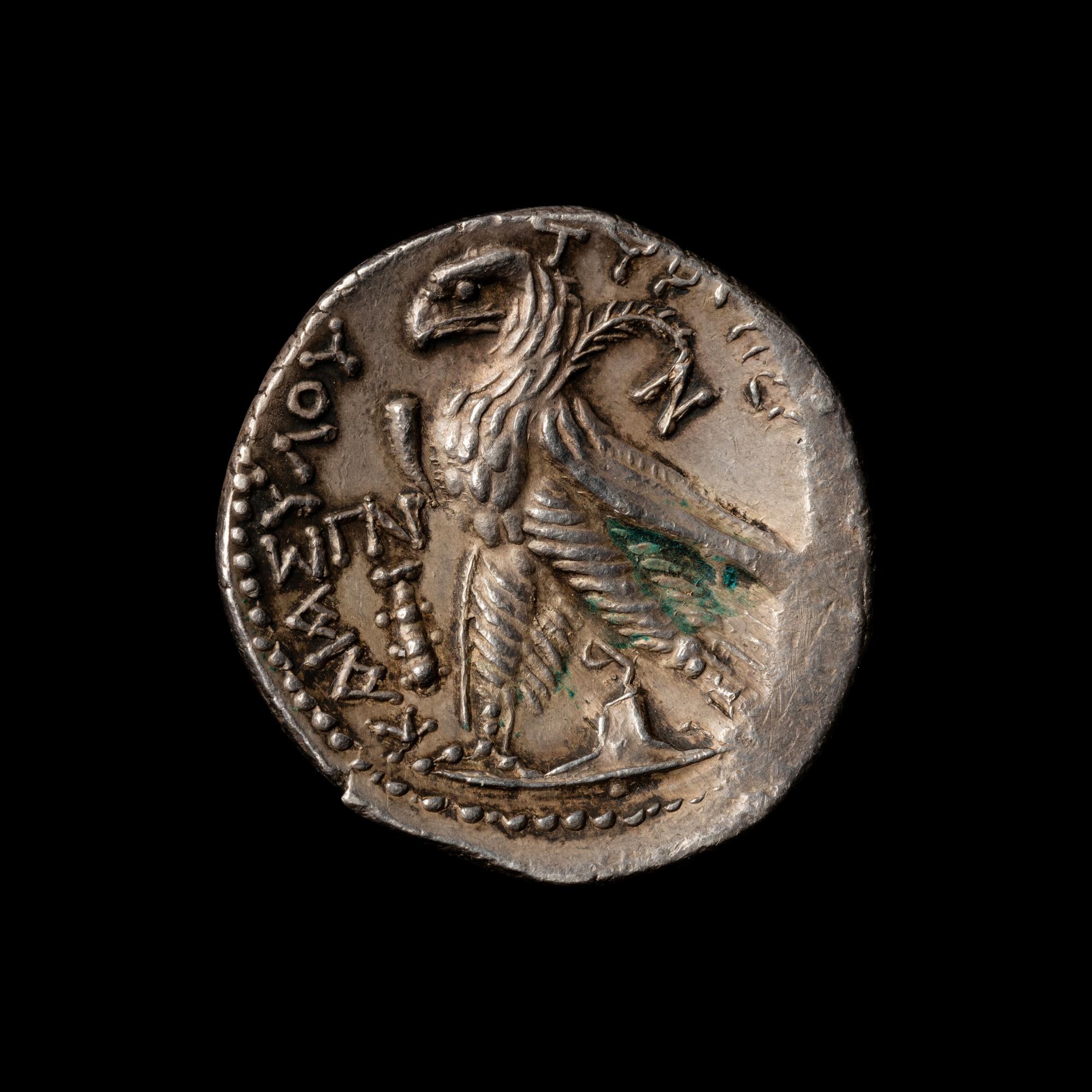 [ANCIENTS] PHOENICIA. Tyre (74/3 BC). Ar Shekel. (14.3 g, 30mm).