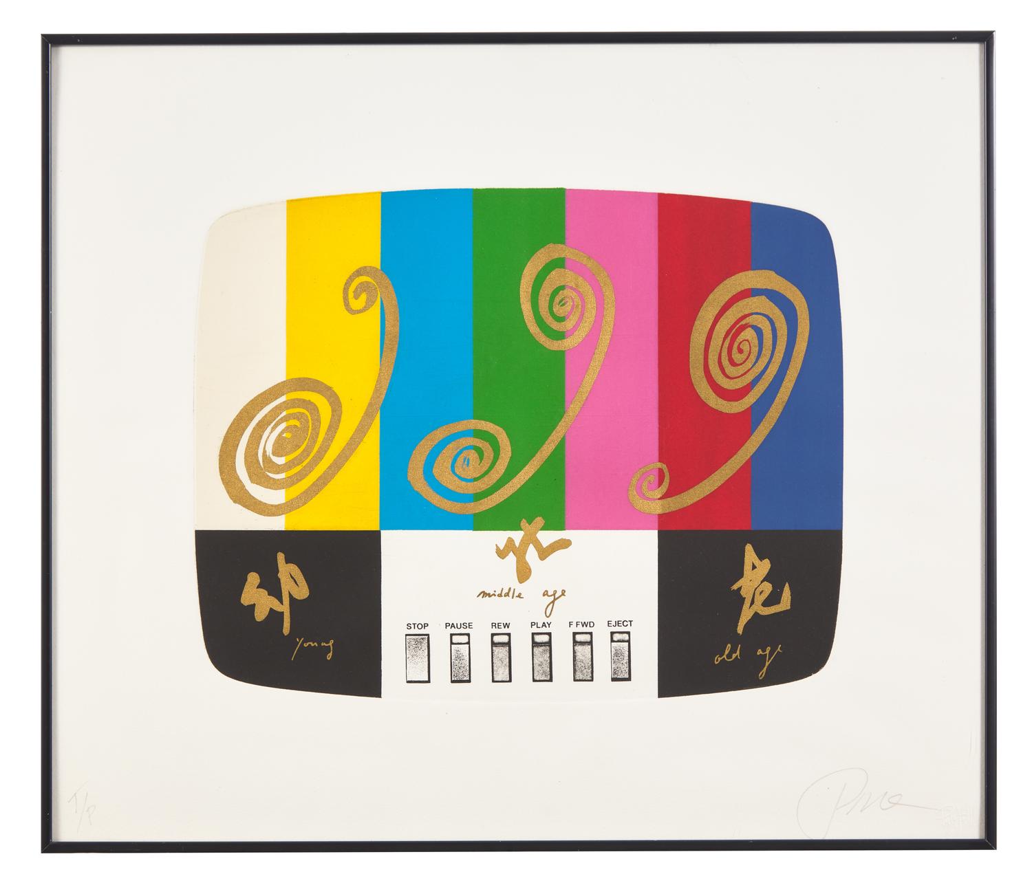 Life Has No Rewind Button, from V-IDEA, a priori , 1984