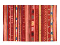 Four Chinese Morrocan Style Kilim Wool Rugs — 20TH CENTURY