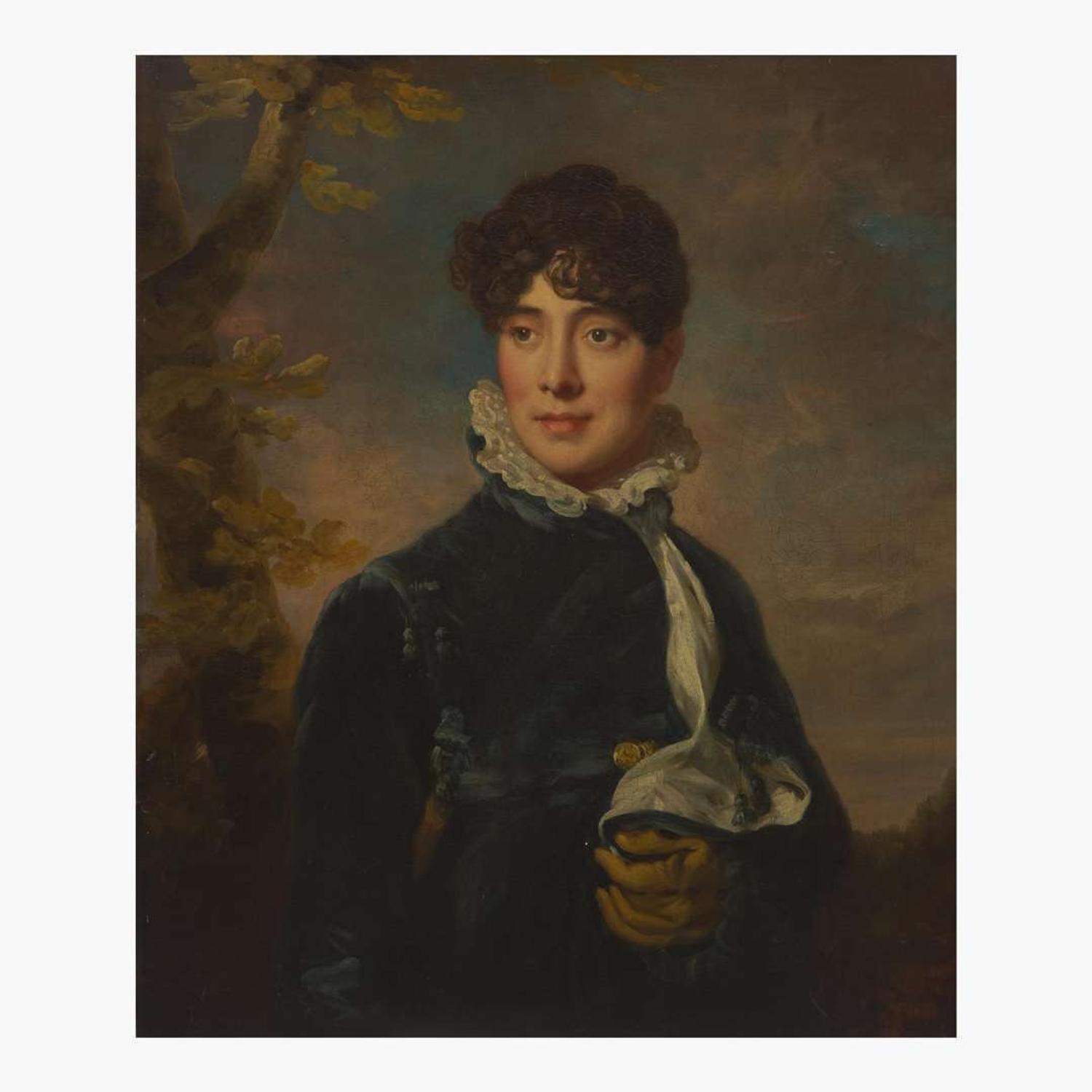 Attributed to John Hoppner (British, 1758–1810) Portrait of a Lady in Riding Habit