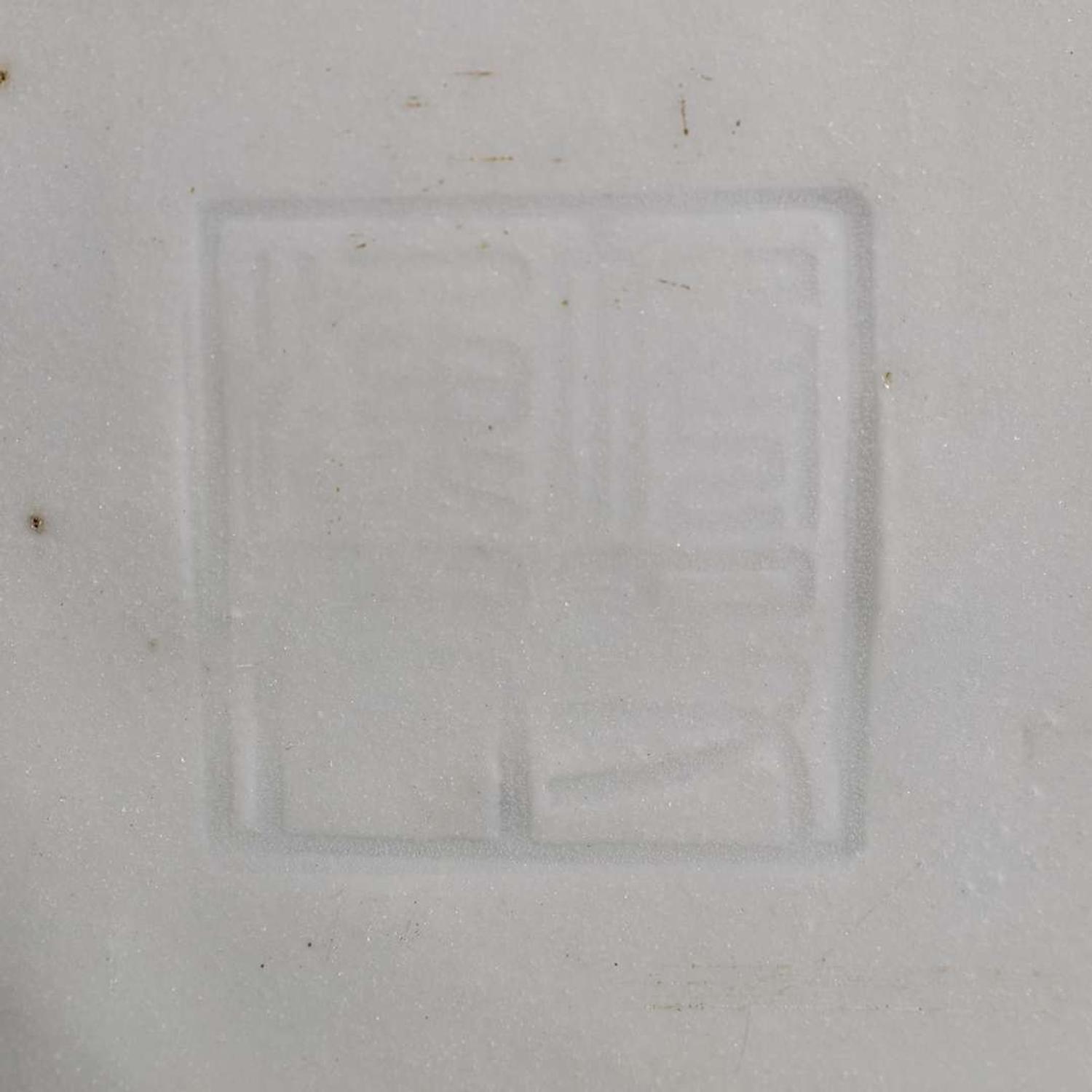 A Chinese blanc de Chine figure of Guanyin seated, with lotus 白瓷持莲观音像 Boji Yuren seal mark ?????